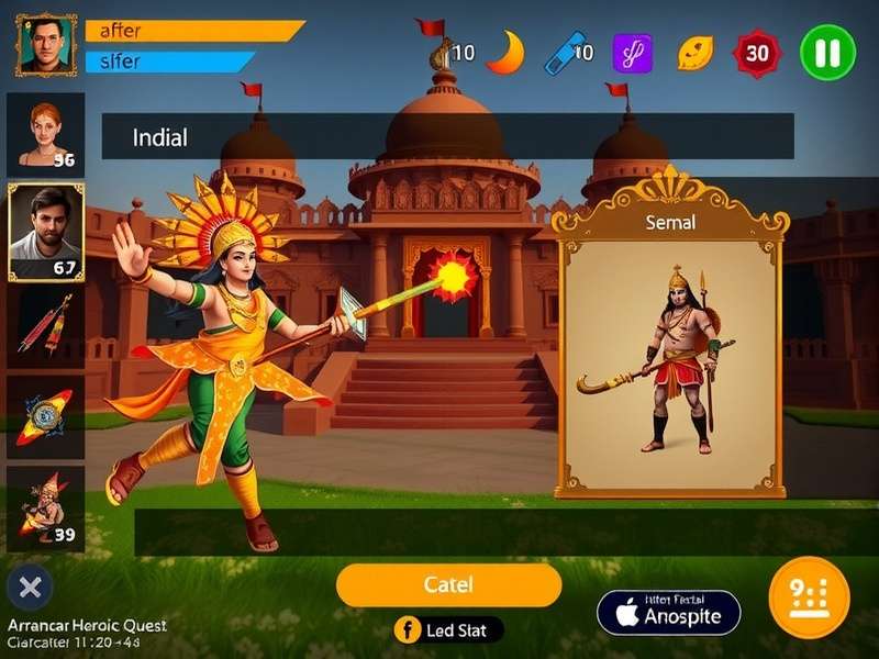 Arrancar Heroic Quest character customization screen